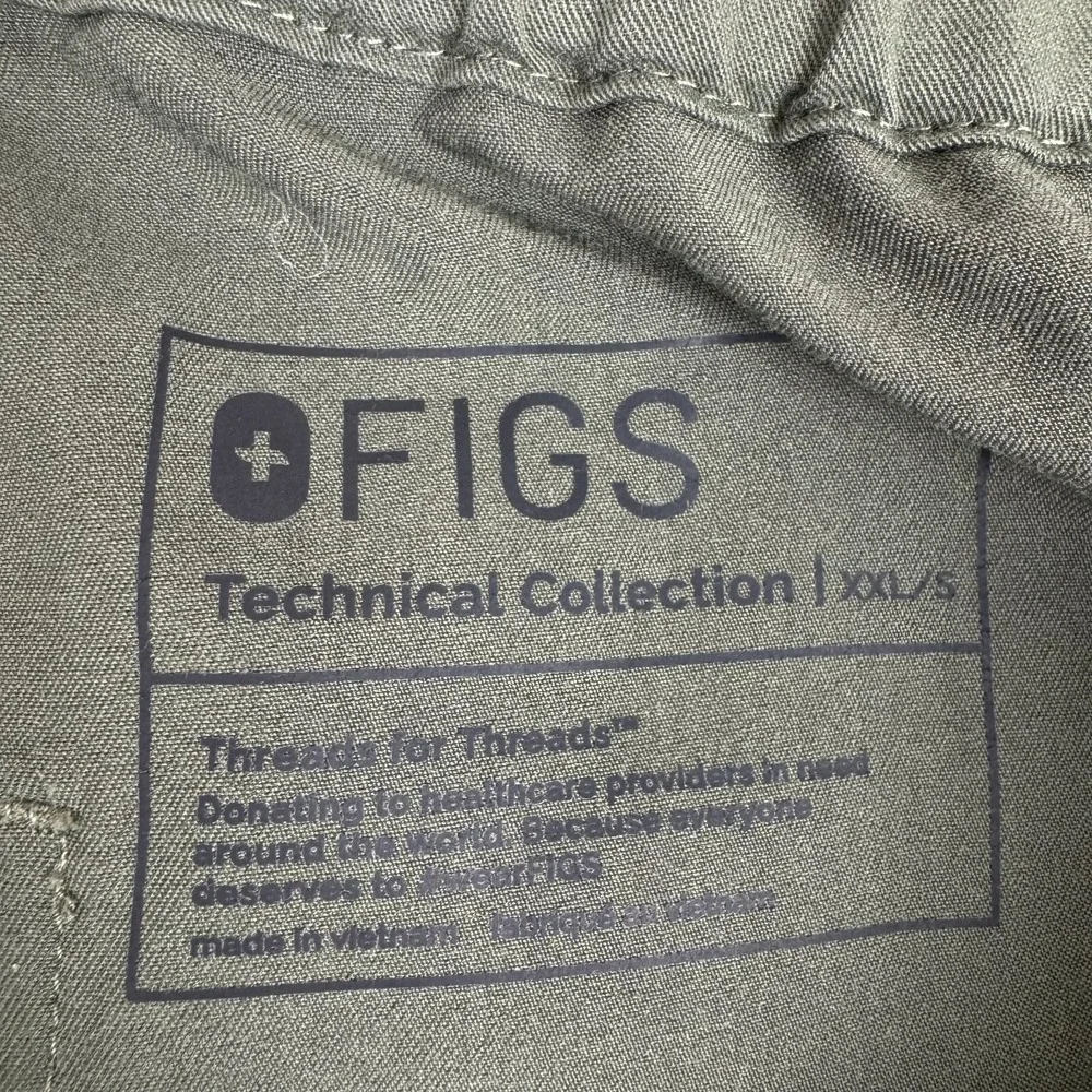 FIGS Pisco Scrub Pants FM4500S Green Mens XXL 2XL Short *